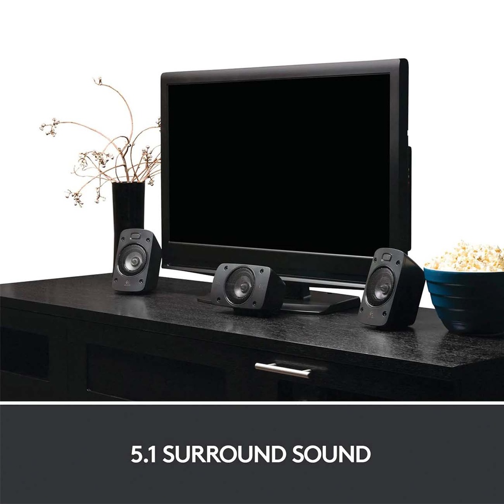 LOGITECH Z906 5.1 SURROUND SOUND SPEAKER SYSTEM Gear Studio PC Gaming Accessories Cambodia